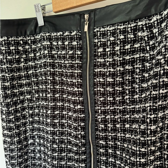 Melanie Lyne Tweed Double Zip Skirt - Picture 5 of 8